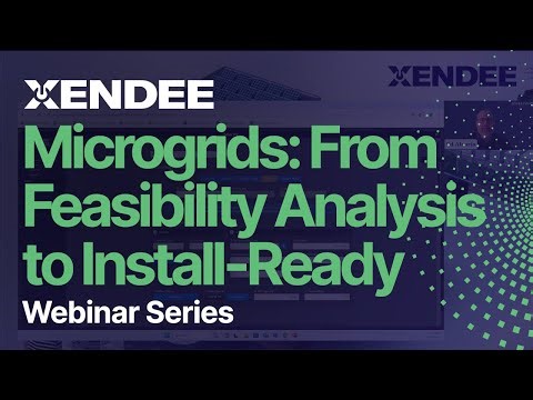 Microgrids: From Feasibility Analysis to Install-Ready | Xendee Webinar featuring INNIO Jenbacher