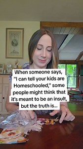 I promise you in 2025 people definitely mean this as a compliment. #homeschool #homeschoolers #homeschooling #education #school | ESchooled with Amanda Melrose
