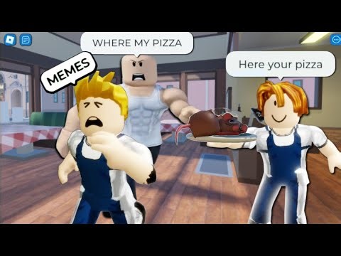 ROBLOX Cook Pizzas FUNNY MOMENTS (MEMES)🍕