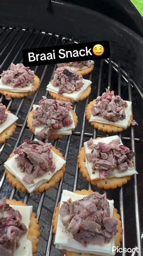 Delicious Braai Snack with Smoked Brisket