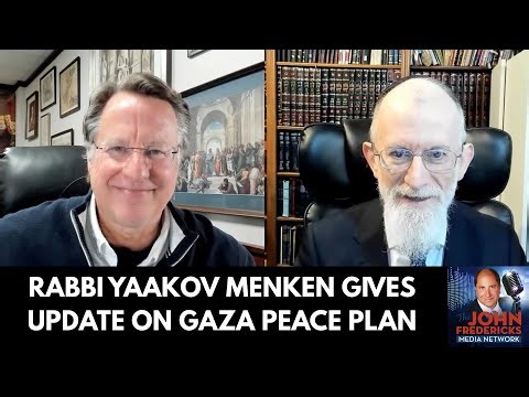 Rabbi Yaakov Menken Gives Update On Gaza Peace Plan