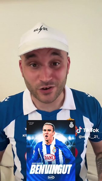 Kike García, Nuevo Jugador del Espanyol ⚪️🔵