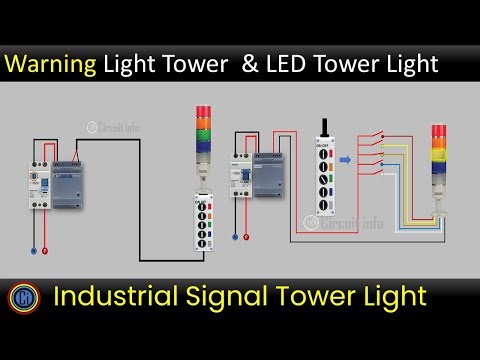 Warning Tower Light I Machine Warning Lamp @Circuit info #light