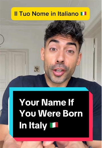How to Say Your Name in Italian