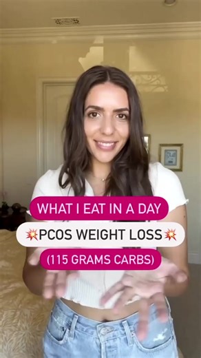 What I eat in a day for PCOS weight loss! #pcos #pcosweightloss #pcosdiet #pcosdietplan