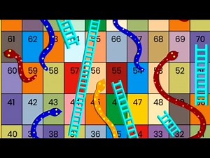 Snakes and ladders | classic game | snake ladder 🐍&🪜 | gaming | snakes and ladders gameplay