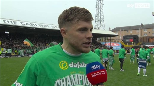James Forrest becomes Celtic most decorated player after title win against Dundee United