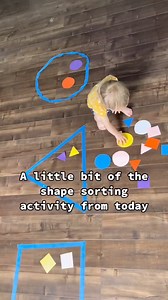 862K views · 2.8K reactions | Floor shape sorting activity -2 #kidsactivities #sensoryplay #toddlerlife #toddlers #toddlerlearning #paisleyscorner #parenting #familytime #dadlife #momlife #mumlife #toddlerlife | Lily b Coco - Silly Miss Lily From Paisley's Corner | Facebook