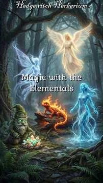 Magic with the Elementals: Water, Fire, Earth, Air and Spirit - #magic #elements #ritual