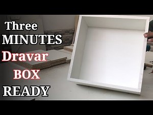 How to Make a Strong Cabinet Drawer Box | DIY Woodworking Project | Step-by-Step Tutorial