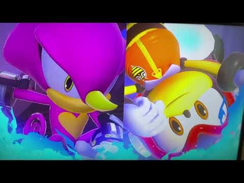 Sonic racing crossworlds espio vs charmy interactions