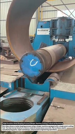 High Precision Metal Shaping Process | Shaper Machine Cutting | Industrial Machining.