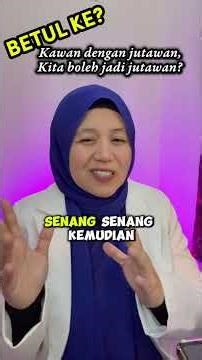 Betul Ke? Kalau takde Kawan Jutawan lagi, kita baca dan ikut penulisan orang proven jutawan😊