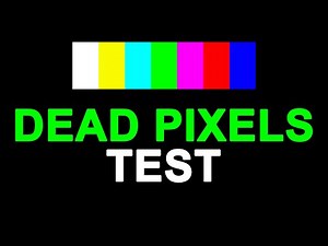 Test Your TV for Dead Pixels in White Red Green Blue SDR 100nits