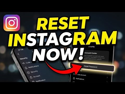How to Reset Your Instagram Account - Quick Tutorial