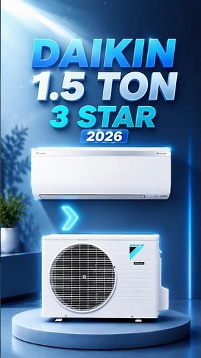 Don’t Buy 🚫 Daikin 1.5 Ton 3 Star AC 2026 Model Before Watching This! ❄️