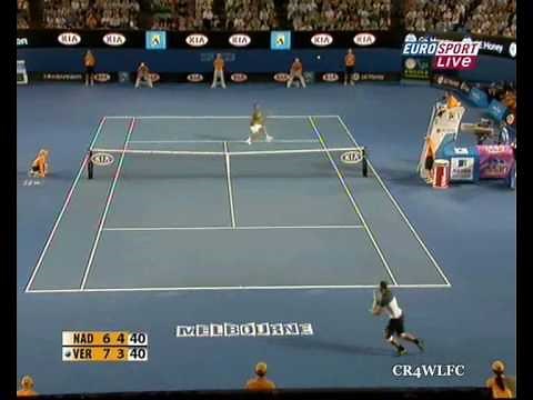 Rafael Nadal - Fernando Verdasco Australian Open 2009 Highlights