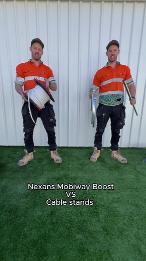 Quicker and Easier Cable Installation with Nexans Mobiway Boost Cable Drums