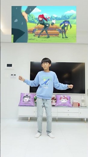 요즘 유행하는 TOCA TOCA 애니 댄스 3분 연습후 추는 초딩ㅣ토깽이네