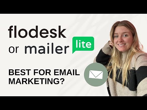 Flodesk vs MailerLite (Which email marketing tool is best for you?) | ad