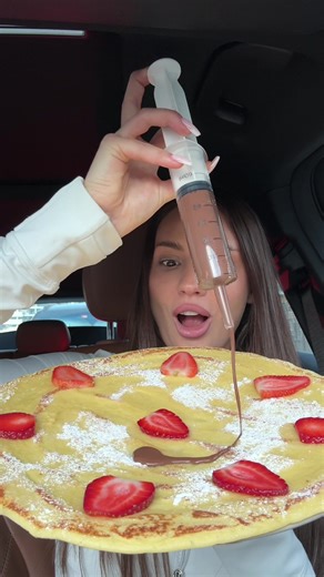 @Choco Berry Boutique Fluffy pancakes with different fillings - this is exactly the place where you need to try them 🤍 The famous German XL pancakes: big, soft, and very generous 🥞✨ 🇩🇪 German Pancake Offer Famous German Pancakes Milkshake in Dubai 🥞🥤 Pancakes Milkshake - 39 AED 📅 February offer (1- 15 Feb) 🍓 Strawberry sticks - 30 AED 🍰 Cheesecake sticks -35 AED 📍 Dubai ( order in Talabat, Deliveroo, Careem or visit the JVC branch )