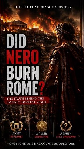 DID NERO BURN ROME #historyshorts #history