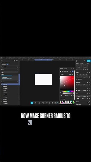 Day 9/30 Day design challenge Figma Glass Effect Tutorial Create Modern Glassmorphism #youtubeshorts