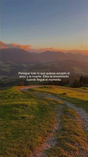 Lo único que no puedes perseguir y por qué