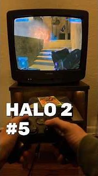 Halo 2 Playthrough Highlight 5 (OG Xbox CRT TV) #halo #halo2 #bungie #xbox #originalxbox