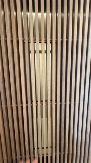 Lucas Brandão - Marcenaria on Instagram: "Guarda-roupa com porta ripada vazada em madeira maciça. Ventilação, leveza e um visual moderno que transforma o ambiente. #painelripado #portaripada #guardarouparipado #marcenaria #altopadrão #designinteriores #arquitetura #sobmedida #marcenariadeluxo #lucasbrandãomarcenaria"