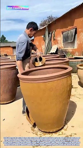 Clay to Glory: How a Master Potter Transforms Raw Earthenware with Traditional Glazing
