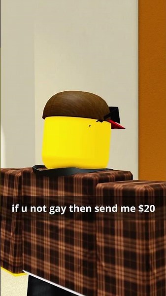 Why are u gae? #roblox #robloxanimation #kamguyza