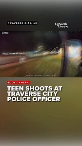 UpNorthLive has obtained body camera video through a FOIA request in the Traverse City case involving the attempted murder of a police officer and the murder of a city employee. The video shows the perspective from TCPD Officer Henry Melcher’s body camera, capturing his actions as the incident unfolds. Eugene Thompson, 17, faces attempted murder and first-degree murder charges after allegedly firing at police during a series of thefts and a pursuit; no officers were injured, though Melcher’s bul