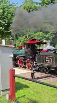 Steam engine #82 mini train at Riverside & Great Northern, Wis Dells, Wi. 8/15/25