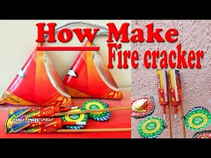 How to make firecrackers