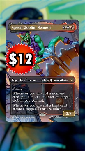 What made this card spike to $12?