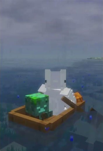 Dreamagin - bertemu drowned zombie di minecraft