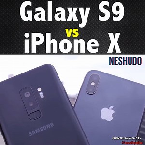74K views · 739 reactions | iPhone X vs Galaxy S9 | Andrés Neshudo | Facebook