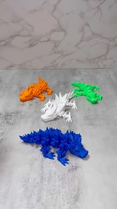 3D printed baby dragons! #3dprinted #3dprinting #3dprint #3dprints #3dprinter #3dprinters #3dprinterfarm #3dprintfarming #MysticMesh3D #MysticMesh3DPatreon #MysticMesh3DTribes #MysticMesh3DThangs #MysticMesh3DPrintables #3dmodeling #3ddesign #cad #blender #articulateddragon | MysticMesh3D