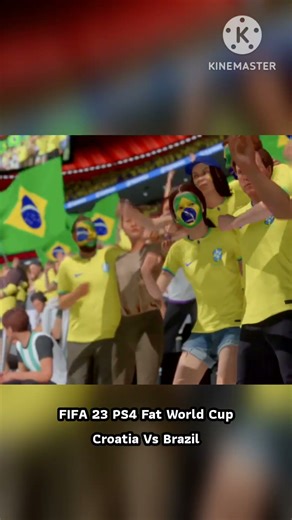 FIFA 23 PS4 Fat World Cup Croatia Vs Brazil