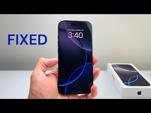 iPhone 16 Pro: Frozen, Unresponsive or Stuck Screen (FIXED)