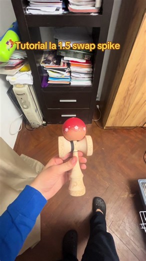 Tutorial la 1.5 swap spike❤️‍🔥#kendama #viral #fyp #kendamaromania #foryoupage❤️❤️ @andu @shopkendama @băiatul.curcubeu😘😛 @tudiii_alx @albastrel.kendama @kdandreas22 @Andrei Bogdan ☦️🇷🇴 | Kendama @Radu_Kendama @eNgLeZuKeNdAmA