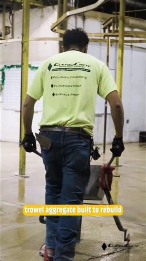 Industrial Concrete Rebuild with Epoxy Mortar | Sika System