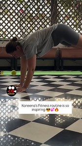 569K views · 6.4K reactions | She is such a fitness freak!! Kareena Kapoor Khan's trainer drops her Fitness routine and it will give you a run for your money! 掠 @kareenakapoorkhan . . . . . #SaifAliKhan #KareenaKapoorKhan #Bebo #SaraAliKhan #IbrahimAliKhan #KareenaKapoor #Kareenabebo #Bollywood #CelebrityUpdates #Celebrity #BollywoodNewz #saifkareena #CelebrityFamily #fyp #explore #BollywoodFamily #Family #TaimurAliKhan #JehALiKhan #CelebrityKids | Celegraam | Facebook