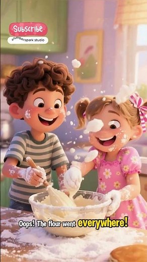 A Happy Little Family Playing Together | Heartwarming Animation