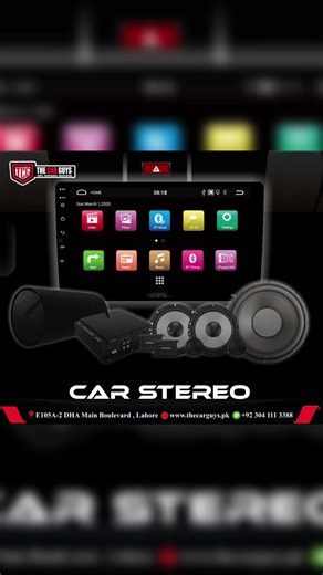 Car Stereo Range Make Your Musical Journey with Car Stereo System The Car Guys DHA Main Boulevard Lahore Visit Now 0304-1113388 #thecarguyspk #trending #viral #trendingreels #trendingnow #followus #followforfollowback #caraccesories #carmodification #dashboardpolish #car | The Car Guys | Facebook