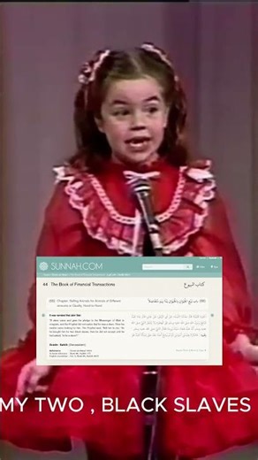 Mohammed Swopped two BLACK slaves for one Arab Slave