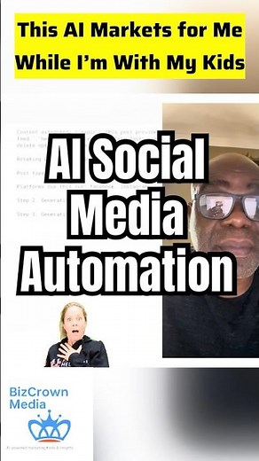 AI Social Media Automation in Action - Hands Free😳 #aimarketing #automation