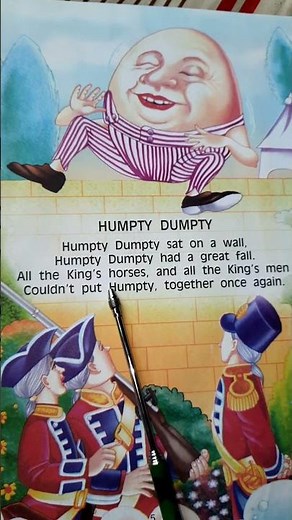 Humpty Dumpty | Rhyme | Class kg