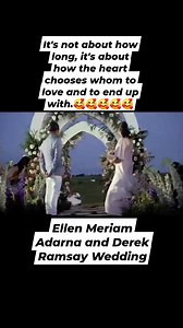 Ellen Meriam Adarna and Derek Ramsay Wedding🥰🥰🥰 #ellenandderek #ELLENADARNAlangmalakas #weddings #weddingoftheyear2024 | Einove Arerbac